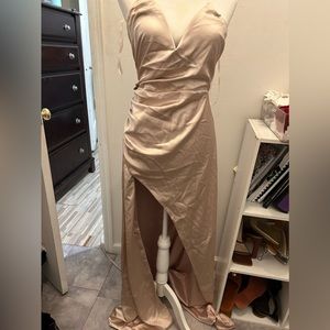 Beautiful champagne gown